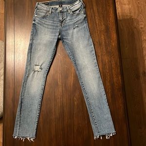 True Religion Women’s Stella Skinny Jeans Sz 27 Great Loved Condition !